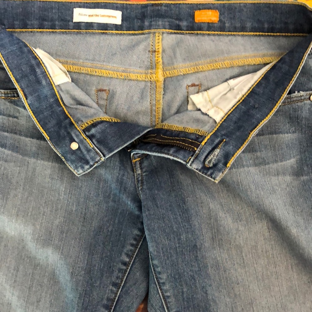Anthropologie Pilcro low rise straight crop, 29
